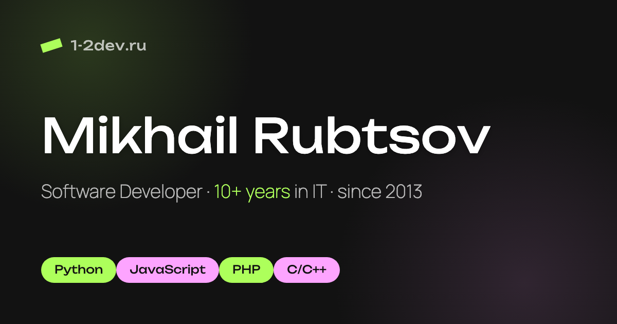 Preview image published by 1-2dev.ru